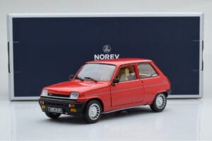 Renault 5 Alpine Turbo Piros Norev 1:18 185243 Fém – 8. kép a 8-ből