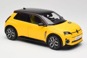 Renault 5 E-Tech Pop Sárga & Fekete Norev 1:18 185500 Fém – 2. kép a 8-ből