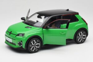 Renault 5 E-Tech Electric Pop Zöld & Fekete Norev 1:18 185502 Fém – 2. kép a 8-ből