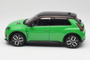Renault 5 E-Tech Electric Pop Zöld & Fekete Norev 1:18 185502 Fém – 4. kép a 8-ből