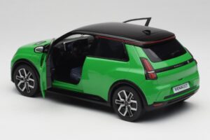 Renault 5 E-Tech Electric Pop Zöld & Fekete Norev 1:18 185502 Fém – 5. kép a 8-ből
