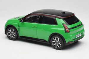 Renault 5 E-Tech Electric Pop Zöld & Fekete Norev 1:18 185502 Fém – 7. kép a 8-ből