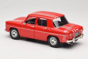 Renault 8 Gordini Piros Solido 1:18 9018-M1 Fém – 7. kép a 8-ből