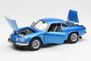 Alpine A110 1600 SC Kék Kyosho 1:18 08482BL Fém – 2. kép a 8-ből