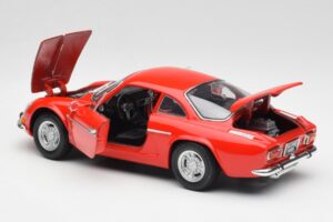 Alpine A110 1600S Piros Maisto 1:18 50322 Fém – 5. kép a 8-ből