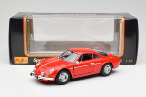 Alpine A110 1600S Piros Maisto 1:18 50322 Fém – 8. kép a 8-ből
