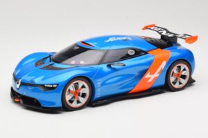 Alpine A110-50 Kék & Narancs Norev 1:18 185147 Fém