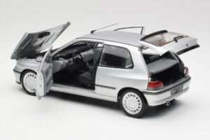 Renault Clio 16S Mk1 Iceberg Szürke Norev 1:18 185256 Fém – 5. kép a 8-ből