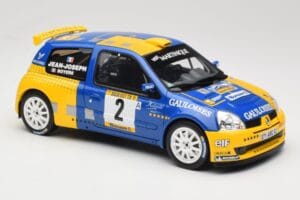 Renault Clio II S1600 #2 S. Joseph Jean / J. Boyere Barum Rally 2004 Otto 1:18 OT1152 Gyanta – 4. kép a 6-ből