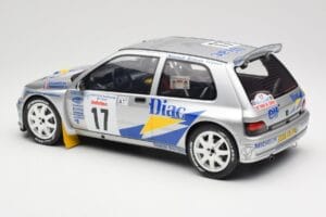 Renault Clio Maxi #17 J. Ragnotti / G. Thimonier Tour de Corse 1995 Otto 1:12 G090 Gyanta – 5. kép a 6-ből