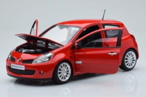 Renault Clio RS III Toro Piros Norev 1:18 185252 Fém – 2. kép a 8-ből
