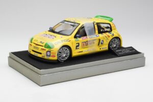 Renault Clio Sport #2 E. Rangoni Renault Clio Trophy Winner 2000 Universal Hobbies 1:18 7711218616 Fém