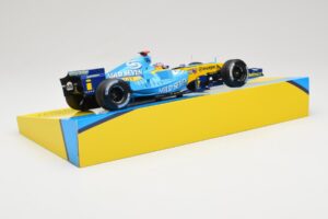 Renault R25 #5 F. Alonso Brazilian GP F1 World Champion 2005 Minichamps 1:18 147051705-R1 Fém – 3. kép a 8-ből