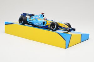 Renault R25 #5 F. Alonso Brazilian GP F1 World Champion 2005 Minichamps 1:18 147051705-R1 Fém – 4. kép a 8-ből