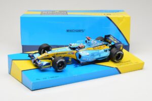 Renault R25 #5 F. Alonso Brazilian GP F1 World Champion 2005 Minichamps 1:18 147051705-R1 Fém – 8. kép a 8-ből