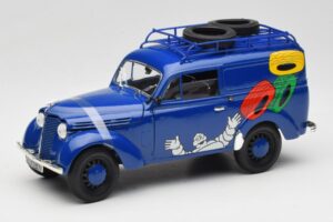 Renault Juvaquatre Michelin Blue Solido 1:18 82008 Fém