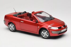 Renault Megane Mk1 CC Piros Solido 1:18 8152 Fém – 6. kép a 8-ből