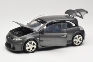 Renault Megane Mk2 RS Vampire Grey Norev 1:18 185101 Fém – 2. kép a 8-ből