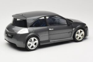 Renault Megane Mk2 RS Vampire Grey Norev 1:18 185101 Fém – 3. kép a 8-ből