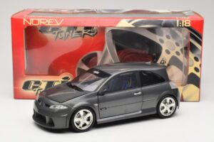 Renault Megane Mk2 RS Vampire Grey Norev 1:18 185101 Fém – 8. kép a 8-ből