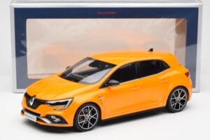 Renault Megane RS Mk4 Trophy Tonic Narancssárga Norev 1:18 185399 Fém – 6. kép a 6-ből