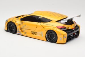 Renault Megane Trophy Showcar Sárga Eurocup Megane Trophy 2011 Norev 1:18 185109 Fém – 6. kép a 8-ből