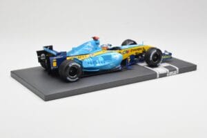 Renault R25 #5 F. Alonso 2nd Place British GP 2005 Minichamps 1:18 117051105 Fém – 3. kép a 6-ből