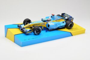 Renault R25 #5 F. Alonso 2nd Place British GP 2005 Minichamps 1:18 147051105 Fém – 2. kép a 6-ből