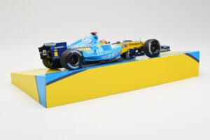 Renault R25 #5 F. Alonso 2nd Place British GP 2005 Minichamps 1:18 147051105 Fém – 3. kép a 6-ből