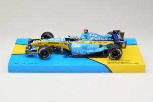 Renault R25 #5 F. Alonso Renault F1 Team San Marino Grand Prix Winner 2005 Minichamps 1:18 147050405 Fém