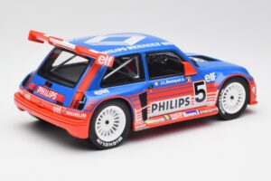 Renault R5 Maxi Turbo #5 Philips J-L. Busquet Superproduction 1987 Otto 1:18 OT1094 Gyanta – 2. kép a 6-ből
