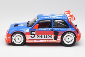 Renault R5 Maxi Turbo #5 Philips J-L. Busquet Superproduction 1987 Otto 1:18 OT1094 Gyanta – 3. kép a 6-ből