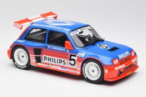 Renault R5 Maxi Turbo #5 Philips J-L. Busquet Superproduction 1987 Otto 1:18 OT1094 Gyanta – 4. kép a 6-ből