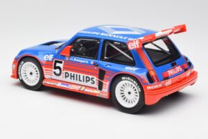 Renault R5 Maxi Turbo #5 Philips J-L. Busquet Superproduction 1987 Otto 1:18 OT1094 Gyanta – 5. kép a 6-ből