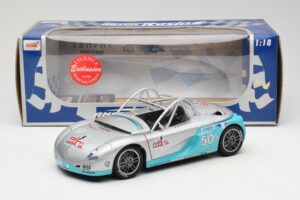 Renault Sport Spider #50 Ezüst Anson 1:18 30353 Fém – 8. kép a 8-ből