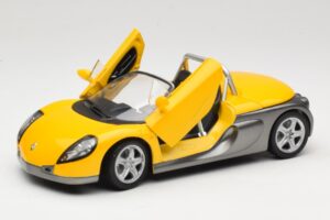 Renault Sport Spider Sárga Anson 1:18 30350-R1 Fém – 2. kép a 8-ből