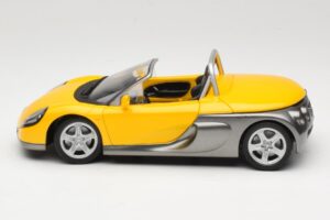Renault Sport Spider Sárga Anson 1:18 30350-R1 Fém – 4. kép a 8-ből