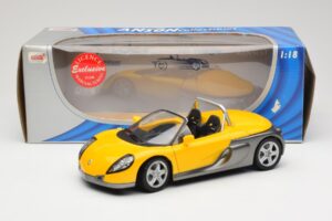 Renault Sport Spider Sárga Anson 1:18 30350-R1 Fém – 8. kép a 8-ből
