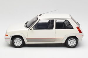 Renault Super 5 GT Turbo Phase 1 Gyöngyház Fehér Norev 1:18 185200 Fém – 4. kép a 8-ből