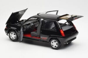 Renault Super 5 GT Turbo Phase 2 Fekete Norev 1:18 185244 Fém – 5. kép a 8-ből