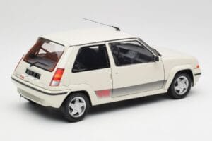 Renault Super 5 GT Turbo Phase 2 Gyöngyház Fehér Norev 1:18 185206 Fém – 3. kép a 8-ből