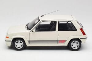 Renault Super 5 GT Turbo Phase 2 Gyöngyház Fehér Norev 1:18 185206 Fém – 4. kép a 8-ből