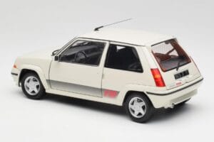Renault Super 5 GT Turbo Phase 2 Gyöngyház Fehér Norev 1:18 185206 Fém – 7. kép a 8-ből
