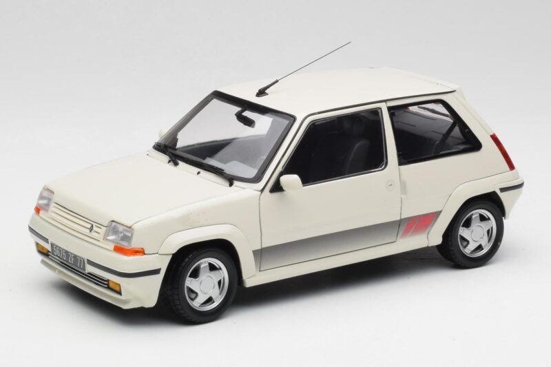Renault Super 5 GT Turbo Phase 2 Gyöngyház Fehér Norev 1:18 185206 Fém
