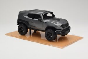 Rezvani Tank Matte Szürke DNA 1:18 DNA000009 Fém – 4. kép a 6-ből