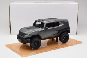 Rezvani Tank Matte Szürke DNA 1:18 DNA000009 Fém – 6. kép a 6-ből