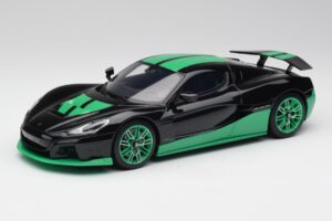 Rimac Nevera Record Monochrome Fekete GT Spirit 1:18 GT916 Gyanta