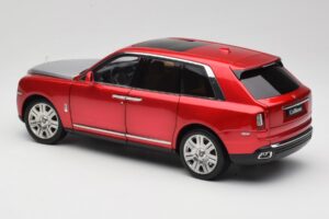 Rolls-Royce Cullinan Piros Shadow Wheels Felnikkel OEM 1:18 028-18A Fém – 7. kép a 8-ből