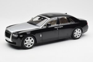 Rolls-Royce Ghost Fekete & Ezüst Kyosho 1:18 008802BKS2 Fém