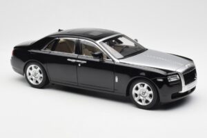 Rolls-Royce Ghost Fekete & Ezüst Kyosho 1:18 008802BKS2 Fém – 6. kép a 8-ből